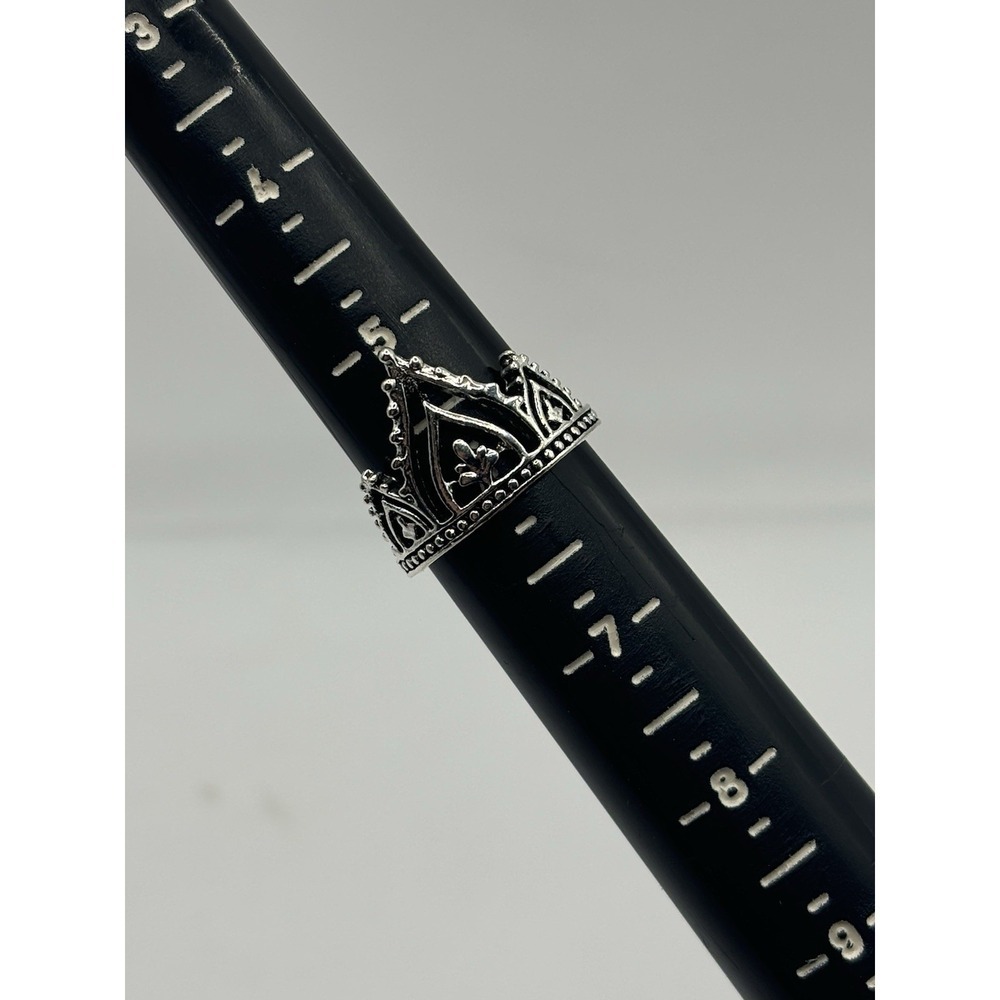 Size 6 Women's Crown Ring Princess Queen Style Brand New